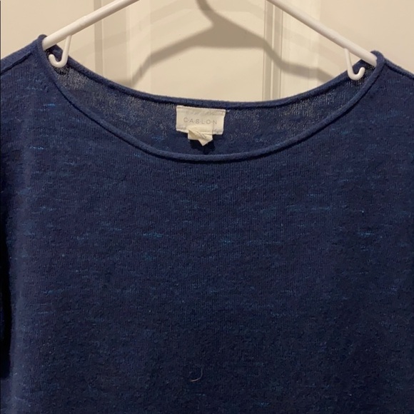 Nordstrom Oversized Merino Wool Side Tie Tunic Sweater - Picture 5 of 11